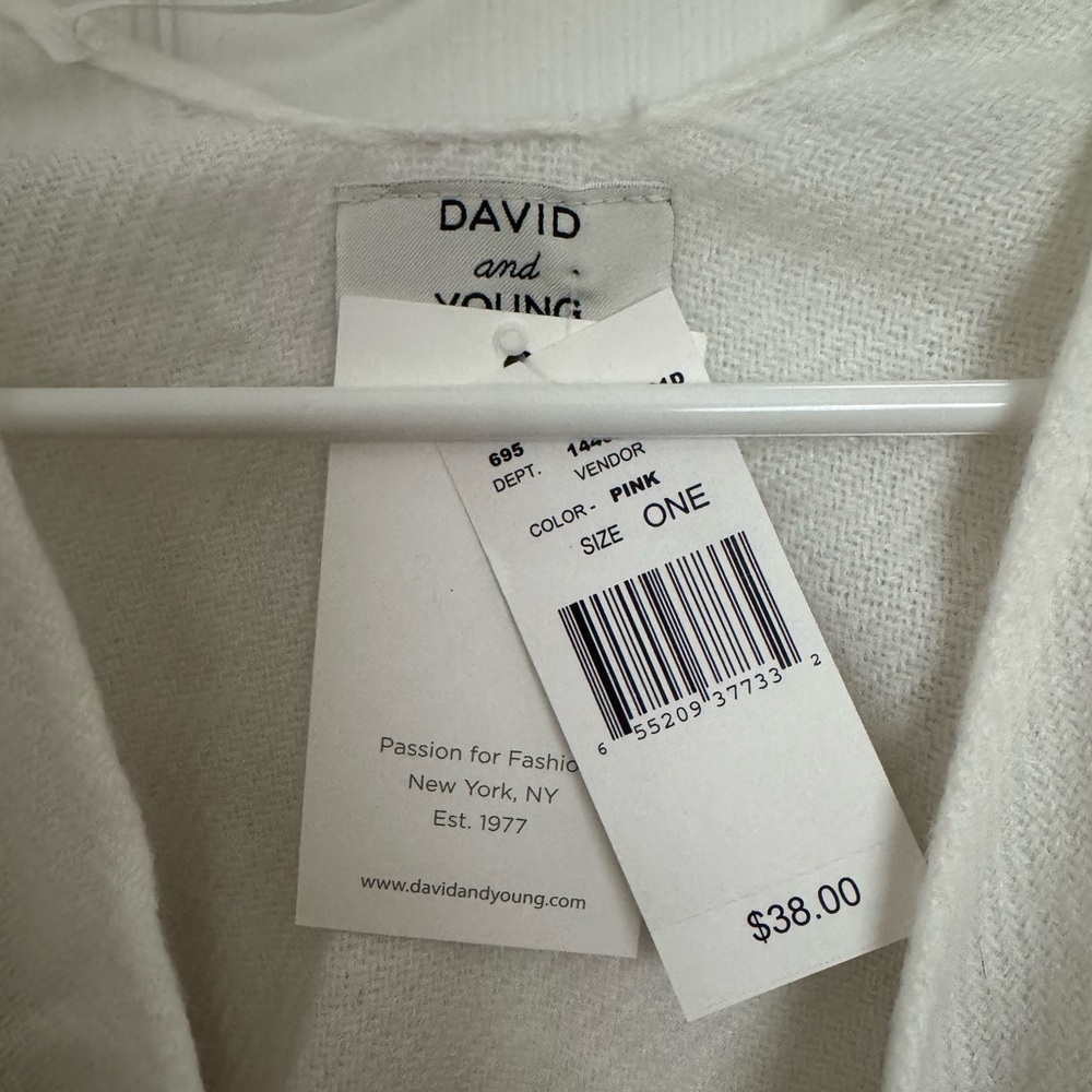 David and Young Belted Poncho Sweater - Picture 2 of 3